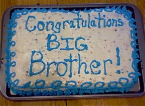 Kaydin's Big Brother Cake